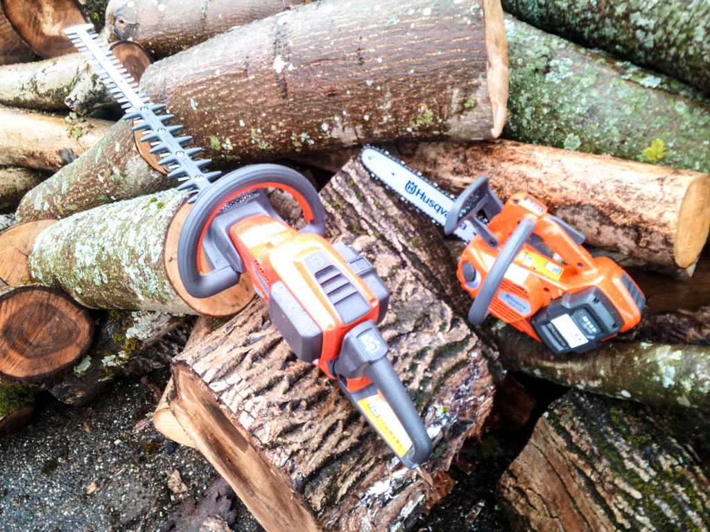 Akku Säge und Heckenschere