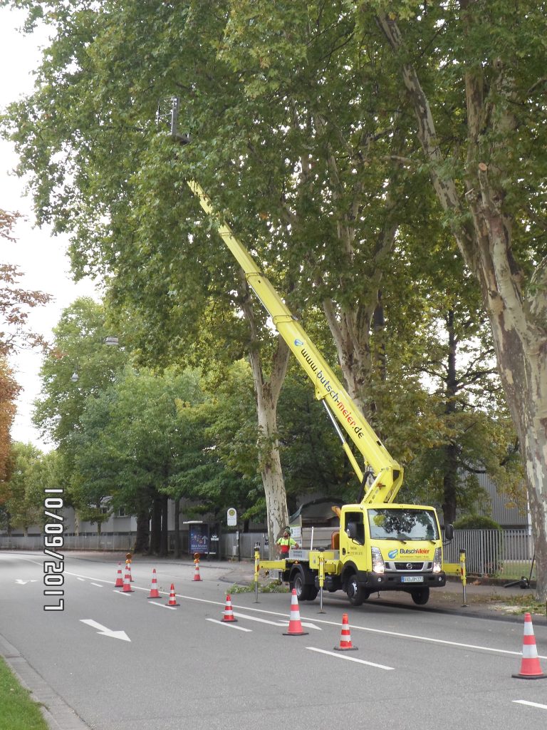 Sonntags-Baustelle Rastatt